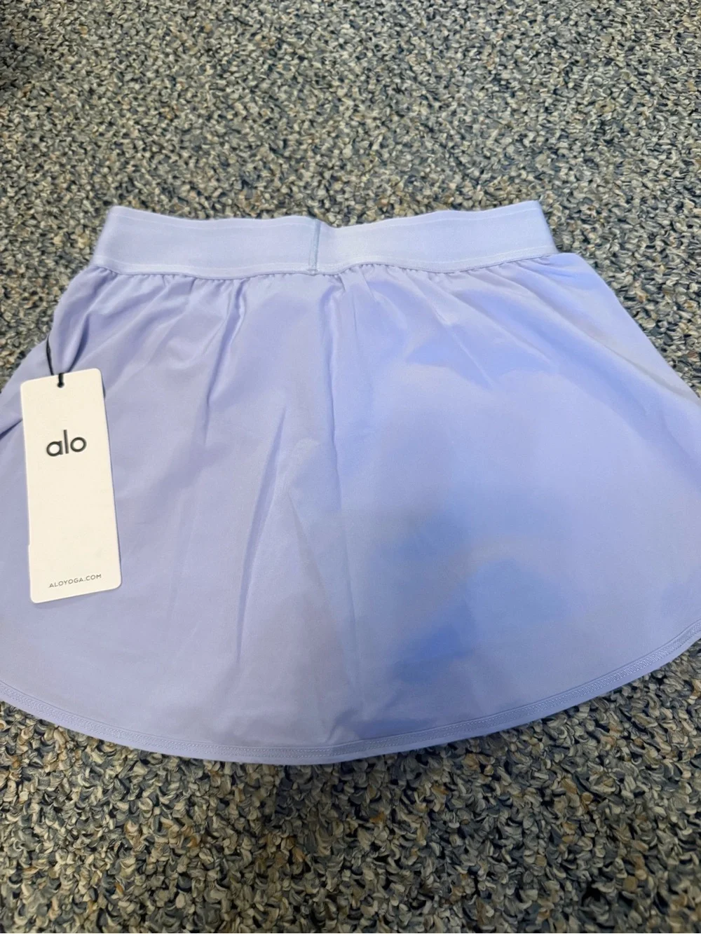 NWT ALO YOGA Match Point Skirt Light Provence Blue